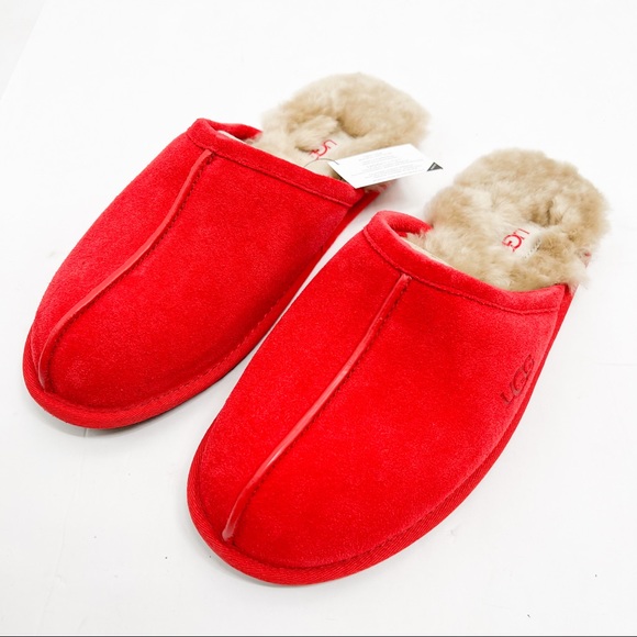 UGG Scuff Slide 1101111 Samba Red 🔥🔥🔥😳👀💯 - Picture 3 of 16